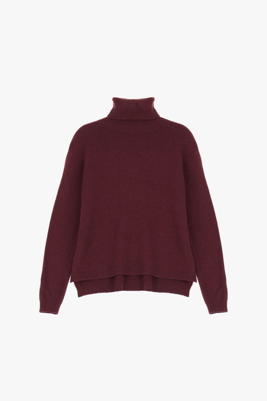 Maglione con collo alto e maniche lunghe MARSALA IMPERIAL.